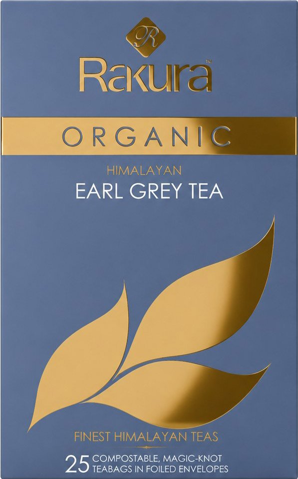 Rakura Organic Himalayan Earl Grey Tea box
